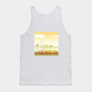 Duck Family's Stroll Tank Top